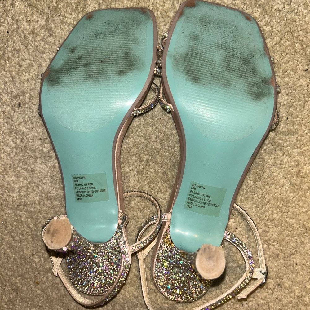 Betsey Johnson Rhinestone Sandal - Picture 3 of 6
